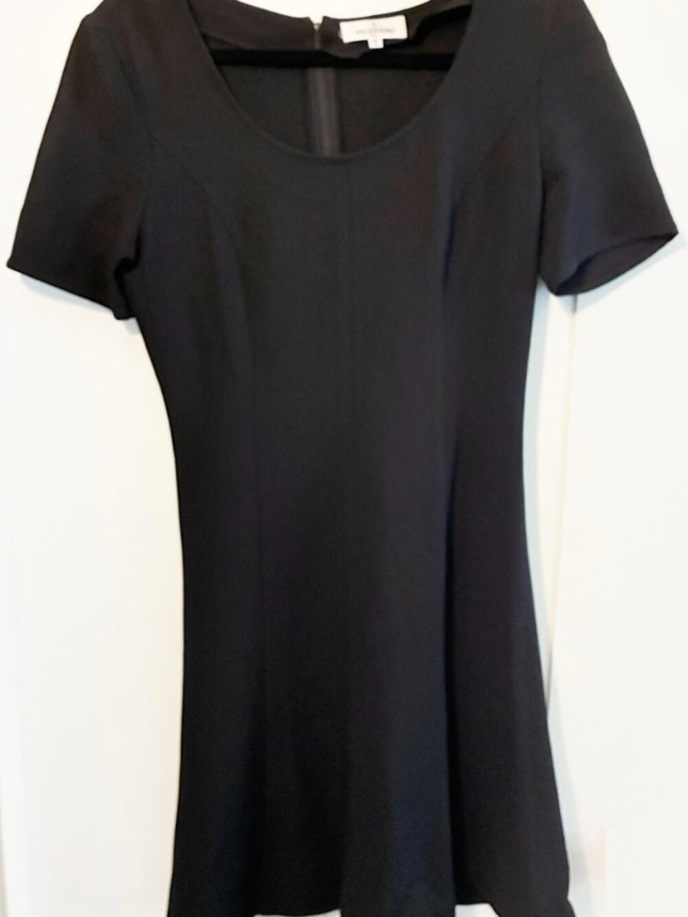 VALENTINO Miss V black A line dress